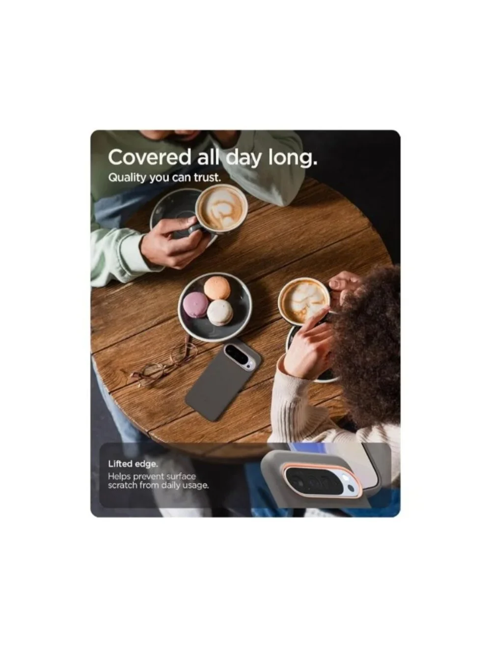 Spigen Nano Pop MagFit For Google Pixel 10/10 Pro Case Papaya Gray MagSafe